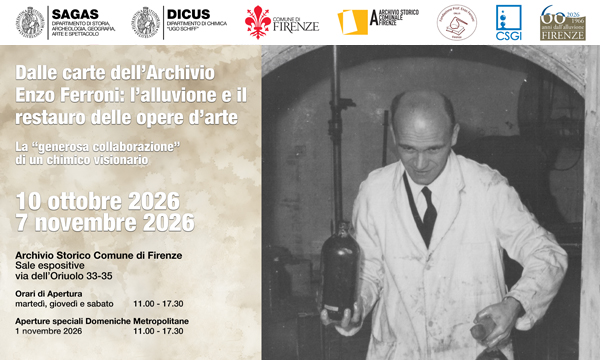 Dalle carte dell&rsquo;Archivio Enzo Ferroni: l&rsquo;alluvione e il restauro delle opere d&rsquo;arte.